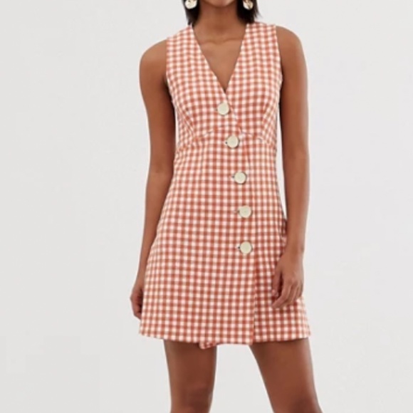 Mango Dresses & Skirts - Mango Textured Gingham Check Dress